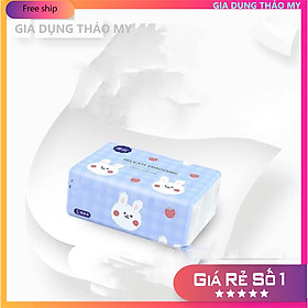 GIẤY ĂN THỎ, GIẤY ĂN RÚT CAO CẤP NỘI ĐỊA TRUNG MÀU TRẮNG 2 LỚP