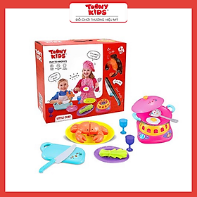 Đồ Chơi Bộ Nấu Ăn 29 TOONYKIDS - Đồ Chơi Nhà Bếp Cho Bé - Little Chef TN131