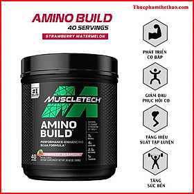 Thực phẩm bổ sung BCAAs MuscleTech Amino Build