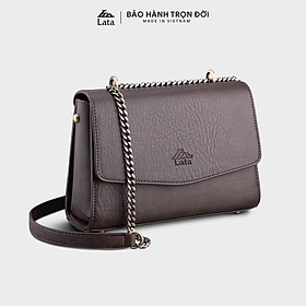 Túi Lata ( Thời trang nữ đi chơi cỡ trung - Túi đeo chéo da HN101 )
