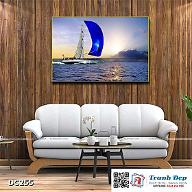 Mua Tranh đơn canvas treo tường Decor Thuyền và biển - DC255