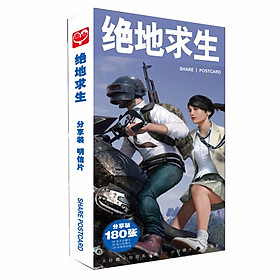 (MẪU GIAO NGẪU NHIÊN) Hộp ảnh POSTCARD mẫu mới PUBG game