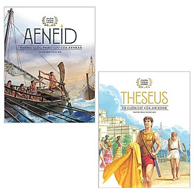 Combo Thần Thoại Vàng: Aeneid - Những Cuộc Phiêu Lưu Của Aeneas + Theseus Và Cuộn Chỉ Vàng Ariadne