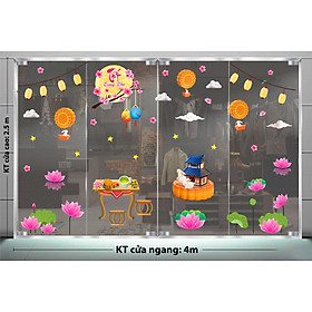 Mua DECAL TRANG TRÍ TRUNG THU 2023  COMBO SỐ 67