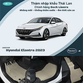 Thảm lót sàn ô tô UBAN cho xe Hyundai Elantra (2022 - 2024) - Nhập khẩu Thái Lan