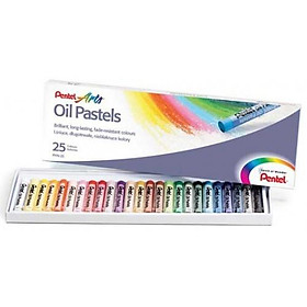 Sáp dầu Pentel 25 màu PHN-25