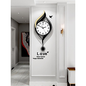 Mua Đồng hồ treo tường quả lắc sang trọng DH14