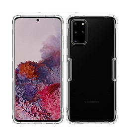 Ốp lưng dẻo cho Samsung Galaxy S20 Plus hiệu Nillkin mỏng 0.6mm, chống trầy xước - Hàng chính hãng - Trong suốt