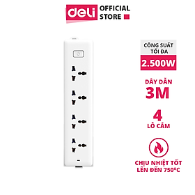 Mua Ổ Cắm Điện 3M Deli - 1 Chiếc - E18337-03