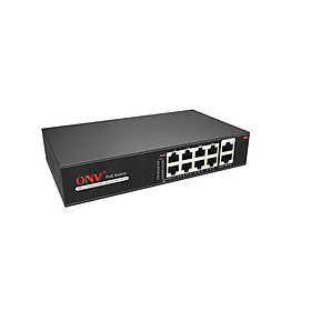 Mua Switch POE 8 Cổng 1000M + 2 Port Uplink ONV-H3108PS-HÀNG CHÍNH HÃNG