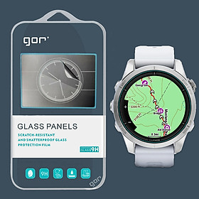 Bộ 3 Miếng Dán cường lực GOR cho Đồng Hồ Garmin Fenix 7 Pro / 7S Pro / 7X Pro / Garmin Epix Pro Gen 2 Size 42mm/47mm/51mm - Hàng Chính Hãng