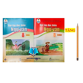 Sách - Combo Bài tập đọc hiểu ngữ văn 8 - tập 1 + 2 ( cánh diều )