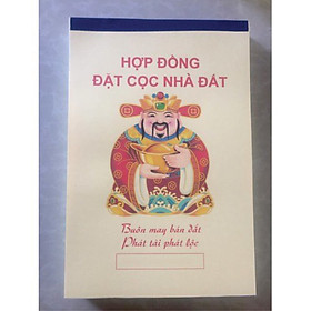 Sổ đặt cọc nhà đất Thần Tài