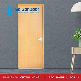 Mua Cửa Gỗ Nhà Tắm Sgd Cua go MDF Melamine P12 Gồm: Khung  Cánh  Nẹp -  SAIGONDOOR