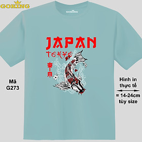 JAPAN, mã G273. Áo thun in hình chữ siêu đẹp. Áo phông hàng hiệu GOKING cho nam nữ, cặp đôi, teen, trung niên. Quà tặng cao cấp cho gia đình, doanh nghiệp