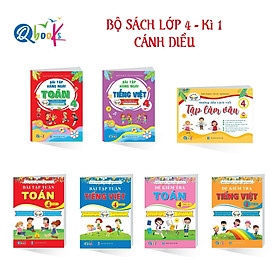 Sách- Trọn Bộ Sách Lớp 4 (7 Cuốn Kì 1)- Chương Trình Cánh Diều Theo Chuẩn Bộ Giáo Dục