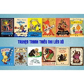 Combo 12 cuốn truyện tranh thiếu nhi Liên Xô