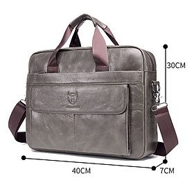 Túi xách nam công sở da bò thật cao cấp BEEGEE CCS5513