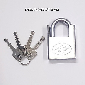 Mua KHÓA CHỐNG CẮT BẰNG THÉP CỨNG 5CM KÈM 4 CHÌA KHÓA