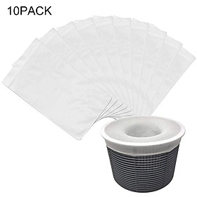 10 lưới lọc rác cho bể bơi bằng nylon có độ đàn hồi cao, có thể co giãn dễ dàng-Size 10 CHIẾC