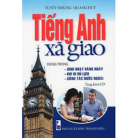 Hình ảnh Tiếng Anh Xã Giao (Tặng Kèm CD) _QV