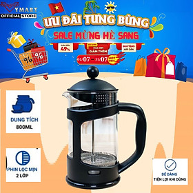 Bình pha trà cafe French Press Lock&Lock, 800ml - LLG018