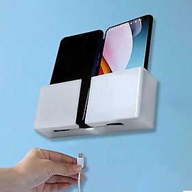 Mua Giá Đỡ Điện Thoại Kệ Để Remote Dán Tường SIÊU TO KHỔNG LỒ dài và rộng hơn đựng được nhiều thứ hơn kệ để bàn làm việc DT2
