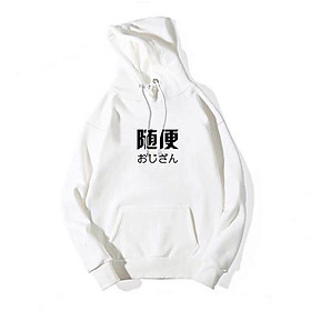 Áo hoodie nam nữ in chữ Hàn