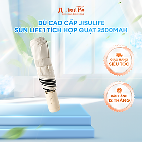Mua Dù Cao Cấp JISULIFE Sun Life1 Tích Hợp Quạt 2500mAh - Chống Tia Cực Tím | Hàng Chính Hãng
