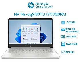 Mua Laptop HP 14s-dq5100TU 7C0Q0PA (i5-1235U | 8GB | 256GB | Intel Iris Xe Graphics | 14  FHD | Win 11) Hàng chính hãng