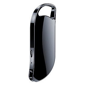 32GB Mini Voice Recorder Keychain,Voice Activated Noise Cancellation Digital Voice Recorder for Lectures Speeches Meetings - MP3 Player Metal Casing
