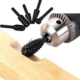 Bộ 5 / 10 Mũi Khoan Khắc Gỗ Bằng Thép Carbon