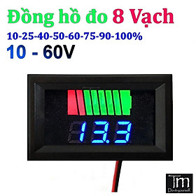 Mua Đồng Hồ Đo Dung Lượng - Điện Áp Pin - Acquy 10-60V