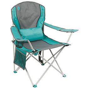 Ghế Xếp Tay Tựa Có Đệm Lưng Coleman 2000019204 - Xanh Ngọc (94 x 103 cm)