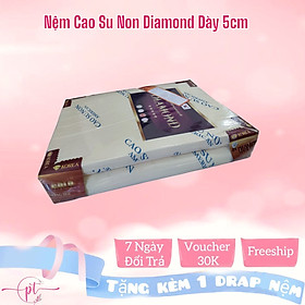 Nệm Cao Su Non Diamond Gold 5cm ( Giao Màu Ngẫu Nhiên )