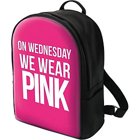 Balo In Hình On Wednesday We Wear Pink BHTE113 (27 x 35.5 cm)