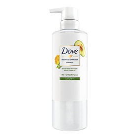 Dầu Gội Dove Phục Hồi Hư Tổn Chiết Xuất Bơ & Dầu Argan Botanical Selection (500g)