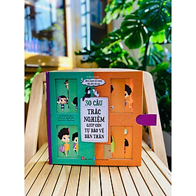 Sách thiếu nhi - Rèn luyện kỹ năng đầu đời cho trẻ - 30 câu trắc nghiệm giúp con tự bảo vệ bản thân - Ren Eguchi