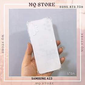 Ốp lưng dẻo trong suốt chống sốc 4 góc cạnh dành cho Samsung A23 / A33 2022