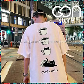 Áo thun tay lỡ nam nữ giá rẻ form rộng freesize unisex - CAT2S