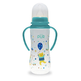 Bình sữa PP cổ thường có quai Pur 250ml