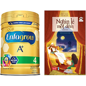 Combo 1 Lon Sữa Bột Enfagrow A+ 4 830g Tặng Truyện Nghìn Lẻ Một Đêm