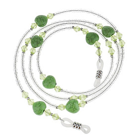 Lightweight Beads Chain Reading Glasses Neck Cord Holder Sunglasses Necklace
