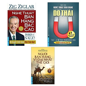 [Download Sách] Combo 3 cuốn sách Nghệ Thuật Bán Hàng Bậc Cao (Khổ Lớn) + Nghệ Thuật Bán Hàng Của Người Do Thái (Tái Bản) + Người Bán Hàng Vĩ Đại Nhất Thế Giới