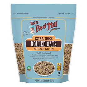 [ Date 10/26 ] Yến mạch cán cỡ dày hiệu Bob's Red Mill 907g
