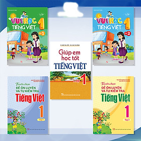 Sách: Combo 5 Cuốn Học Tiếng Việt Toàn Diện Cho Học Sinh Lớp 1