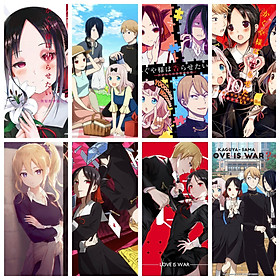 Poster 8 tấm A4 Kakegurui Gambaling Học viện đỏ đen tranh treo album ảnh in hình đẹp (MẪU GIAO NGẪU NHIÊN)