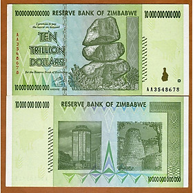 Mua Tiền lạm phát Zimbabwe 10 ngàn tỷ