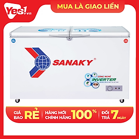 Tủ đông Sanaky Inverter 365 Lít VH-5699W3 - Hàng Chính Hãng - Chỉ Giao Hồ Chí Minh