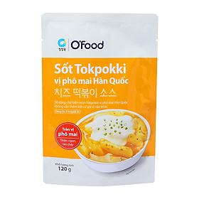 Sốt Tokpokki O'Food Vị Phô Mai 120G